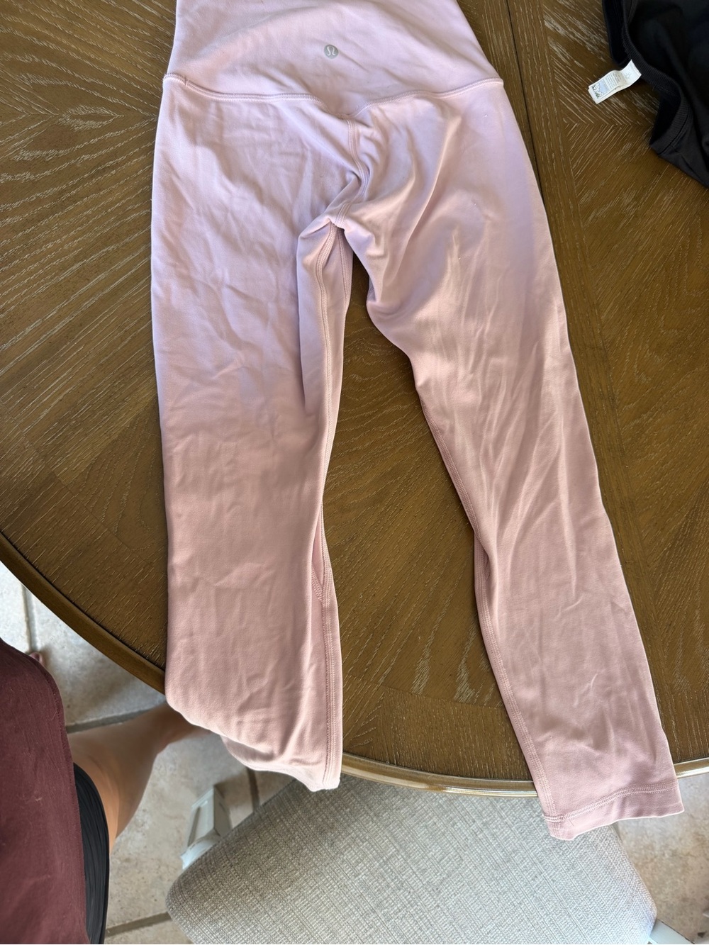 lululemon athletica Light Pink Women’s Leggings, crop